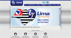Desktop Screenshot of limatransportes.net